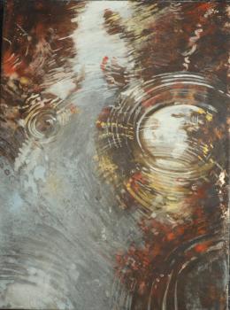 Ripple Effect-Oxidized Silver #1